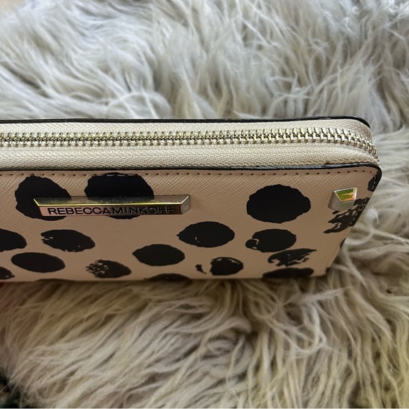 Rebecca Minkoff continental zip-around wallet - blue white leather - Picture 5 of 7